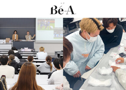 帝京科学大学にて、保健体育の教師を目指す学生向けに「学校教育における生理とスポーツを考える」をテーマに協業授業を実施しました